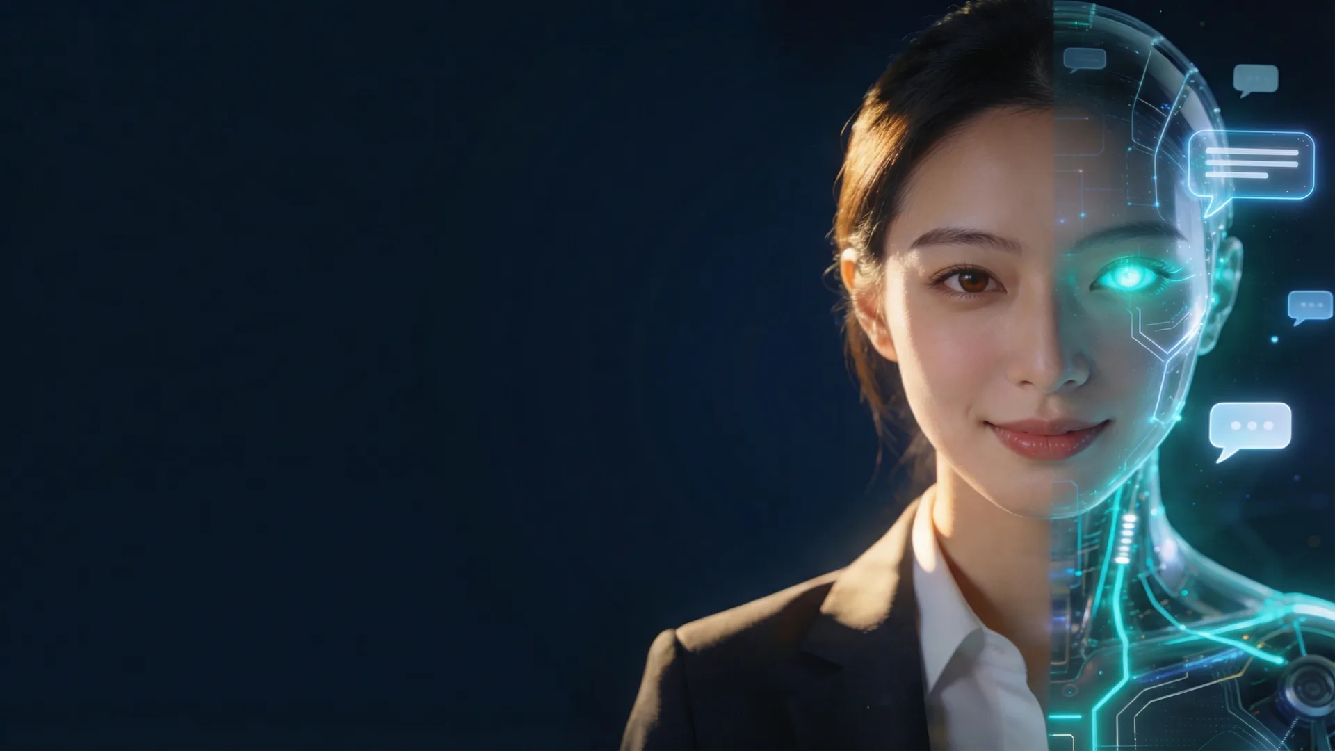 AIチャットボット — 人間とAIの融合が問い合わせ対応を自動化